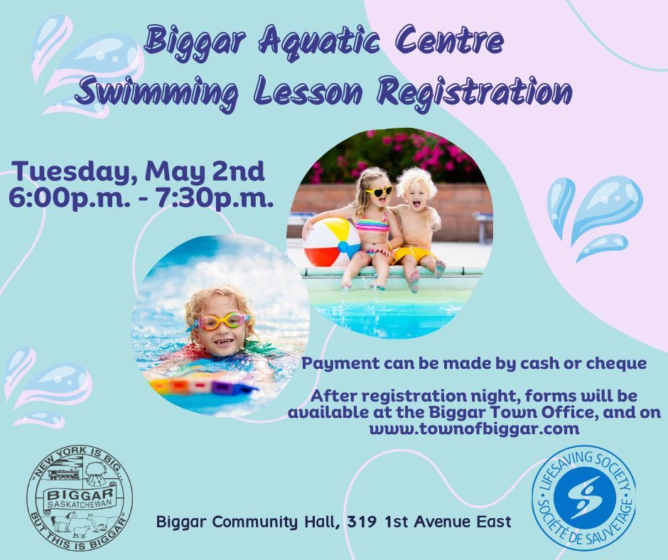 Swimming Lesson Registration Night 2023