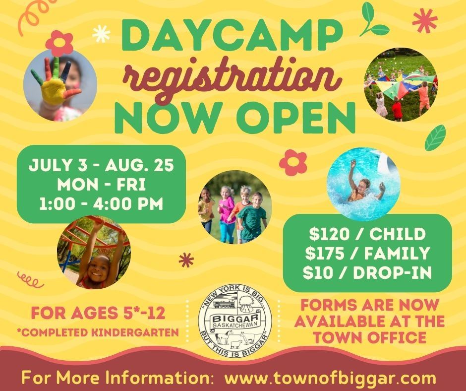 Summer 2023 Daycamp Registration Now Open