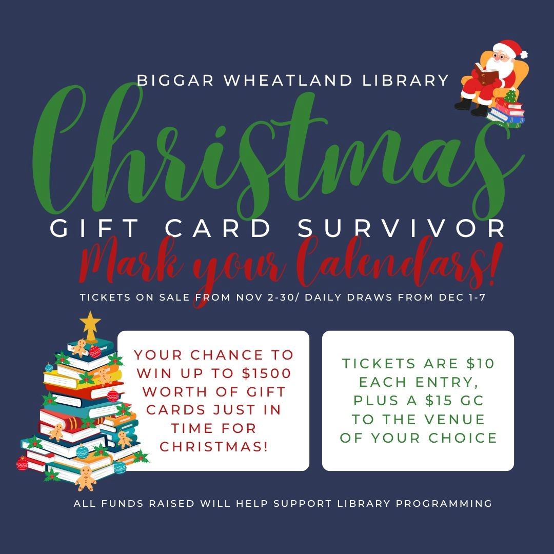Library - Christmas Giftcard Survivor