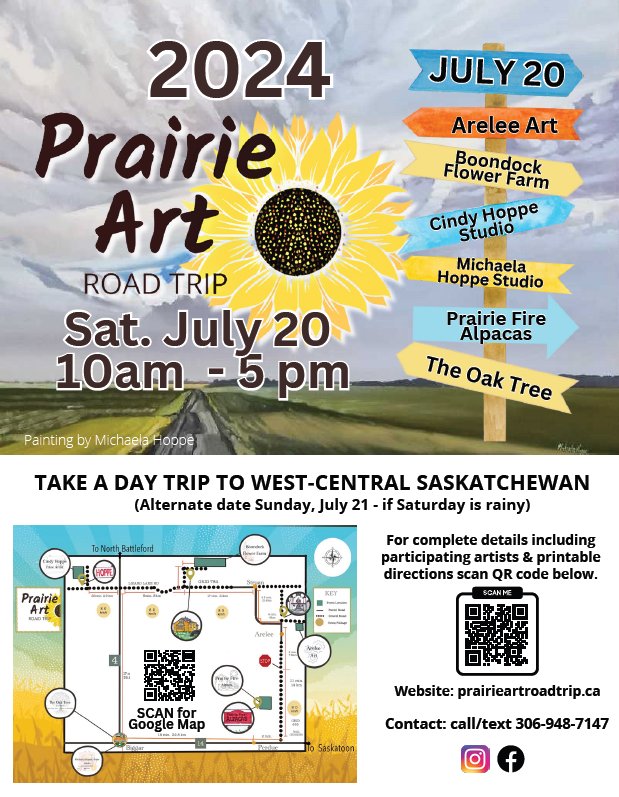 Prairie Art Road Trip - POSTER